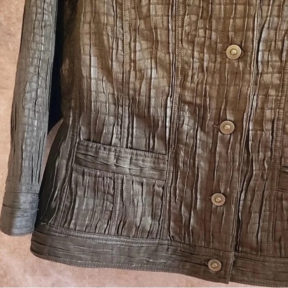 Ruby Rd NEW brown blazer jacket size16 Dillard's - Picture 4 of 4